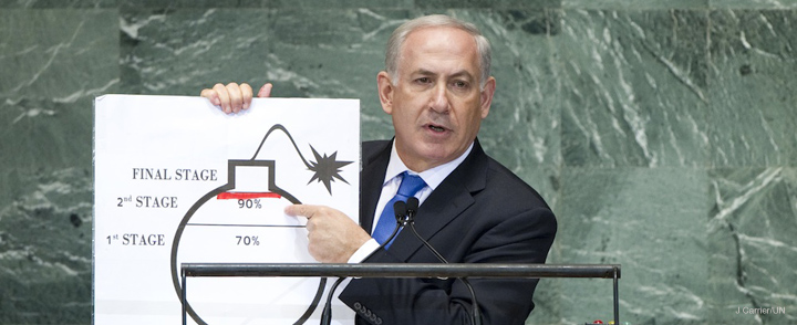 Bibi on bomb