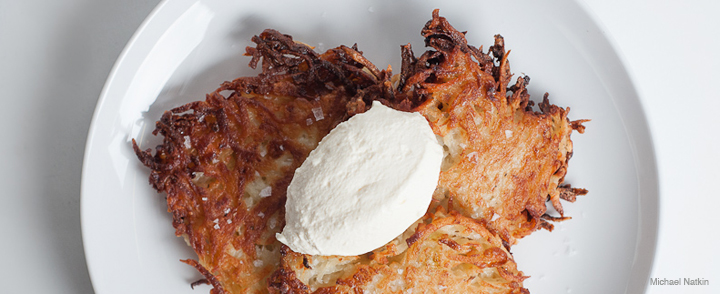 Hanukkah latkes